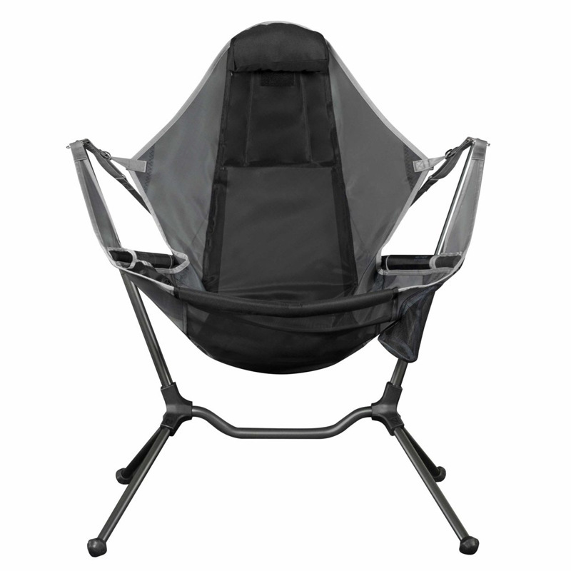 Outdoor Camping Rocking Chair - アウトドアトラベルチェア 折りたたみ式スイングハンモック ポータブルリクライナー 高級折りたたみロッキングチェア キャンプ用