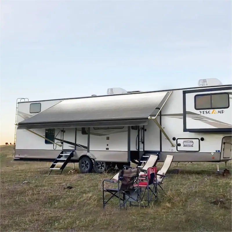 Outdoor Camp - Awnlux手動操作式経済的なキャンプ・キャラバン用屋外オーニング