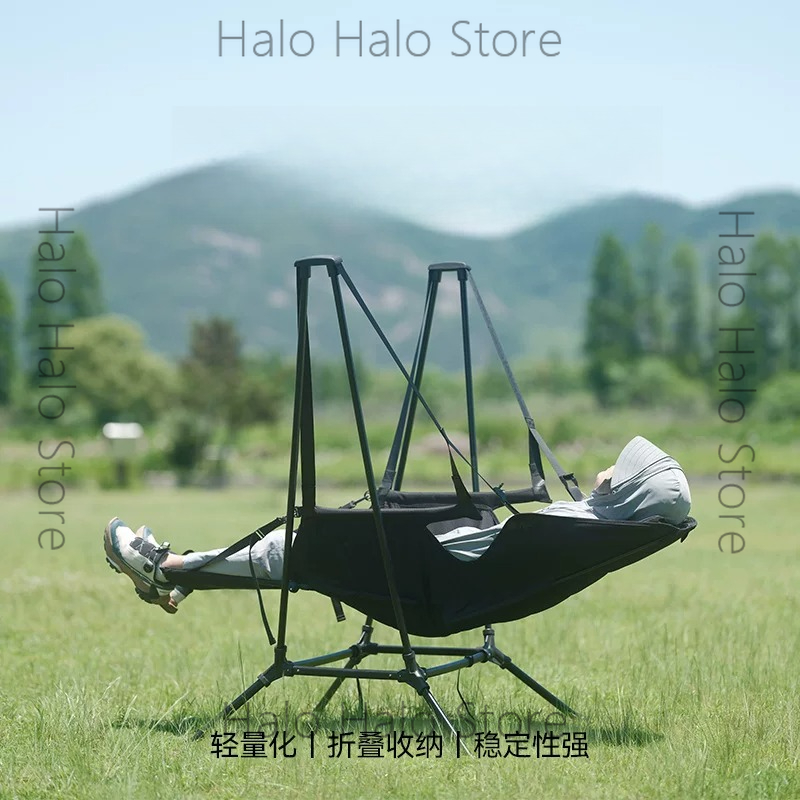 Outdoor Camping Rocking Chair - 千脚のロッキングチェア 屋外キャンプパティオバルコニー折りたたみ式ロッキングチェア Bold 7075 アルミニウム合金ロッキングチェア