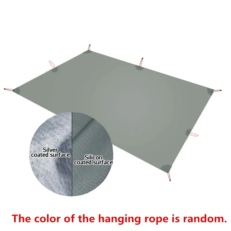 Waterproof Tarp Shelter - 屋外超軽量サンシェルター,キャンプマット,防水ターポリン,テント,観光,日よけ,庭,ビーチプール,帆生地