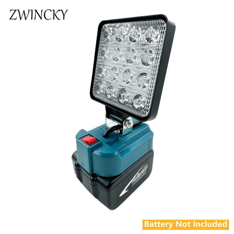 Outdoor Camping Adventure Lamp - LED バッテリー懐中電灯マキタ 18V バッテリー LED ワークライトコードレスライトフラッドライトバッテリー