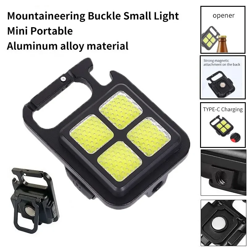Outdoor Camping Adventure Lamp - 高輝度 COB LED 懐中電灯多機能キャンプランプワークライト屋外ポータブル 500mAh USB