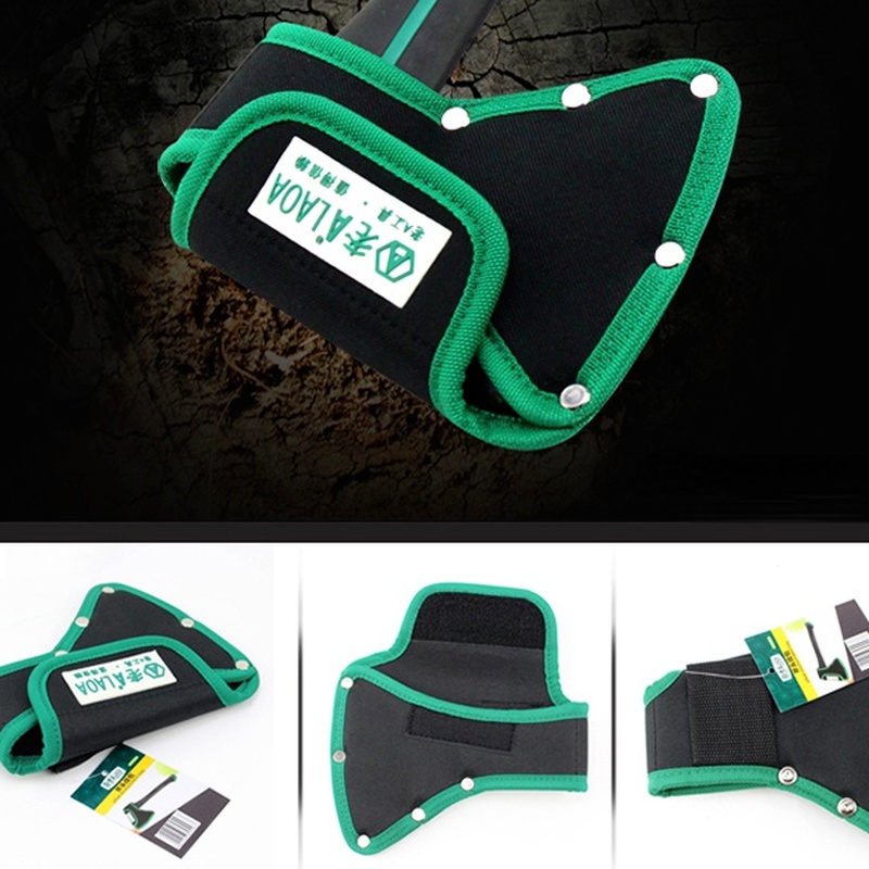 Camp Axe Hatchet - 1/2 個斧ヘッドカバー手斧ホルスターオックスフォードシース 6 ミリメートルベルトキャンプブレードプロテクター斧は含まれません高品質