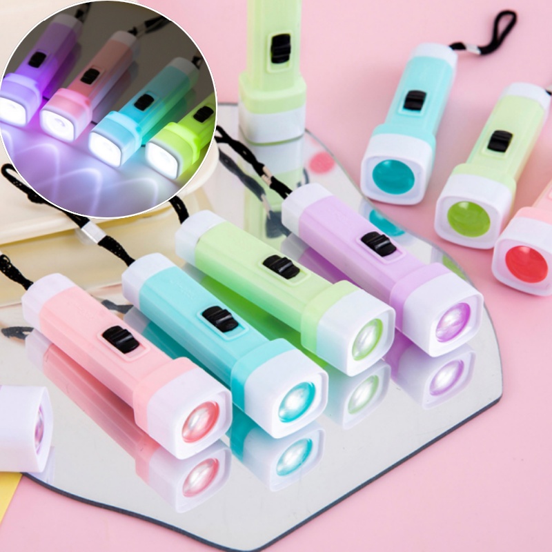 Outdoor Camping Light Ideas - 小さなLED懐中電灯、子供の誕生日パーティーの記念品、子供用緊急ライト、アウトドアキャンプ、ハイキングギア、ギフトアイデア