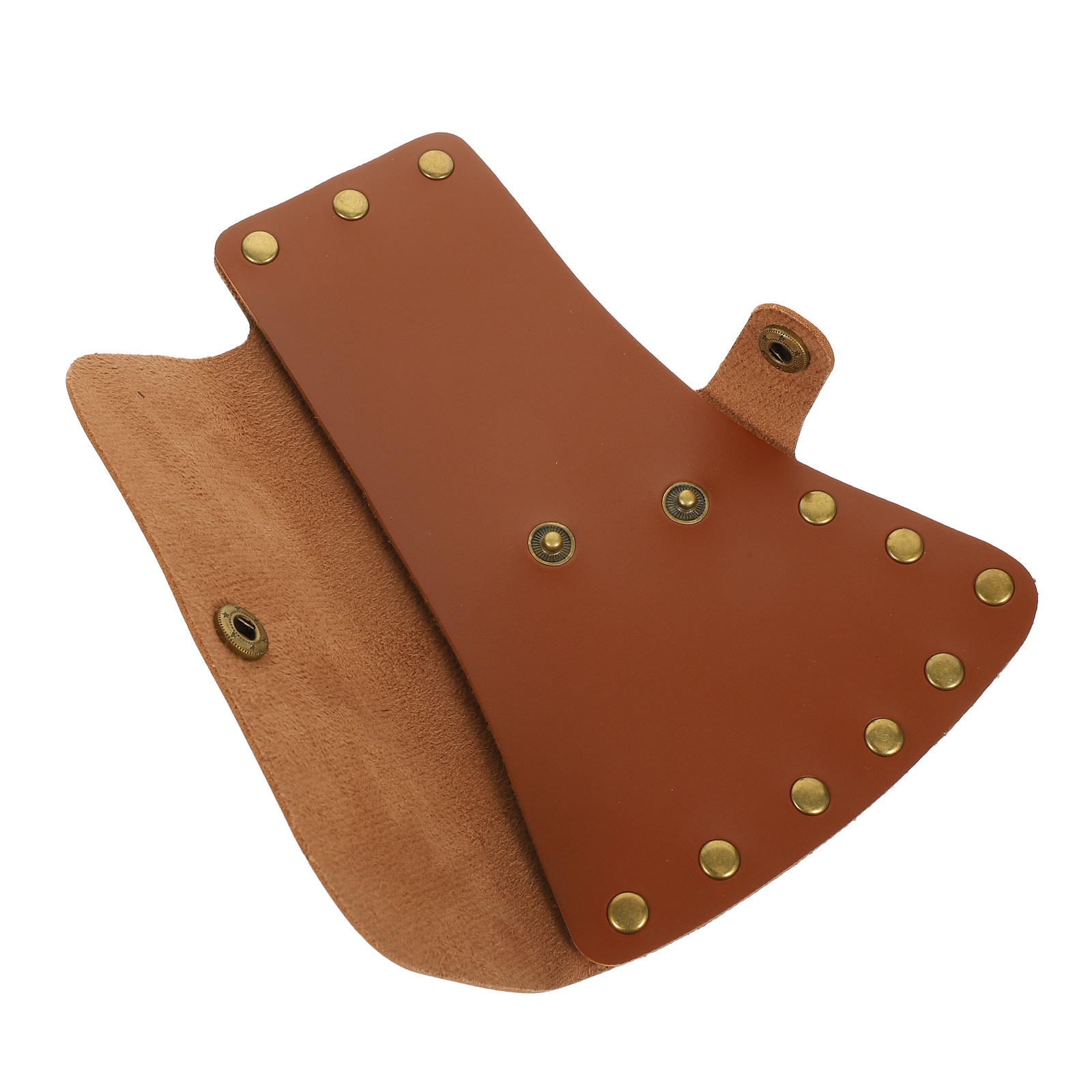 Camp Axe Hatchet - 頑丈なPU素材の斧カバー、携帯用斧保護スリーブ、キャンプやハイキングなどのアウトドアに最適、汎用フィット、耐久性抜群