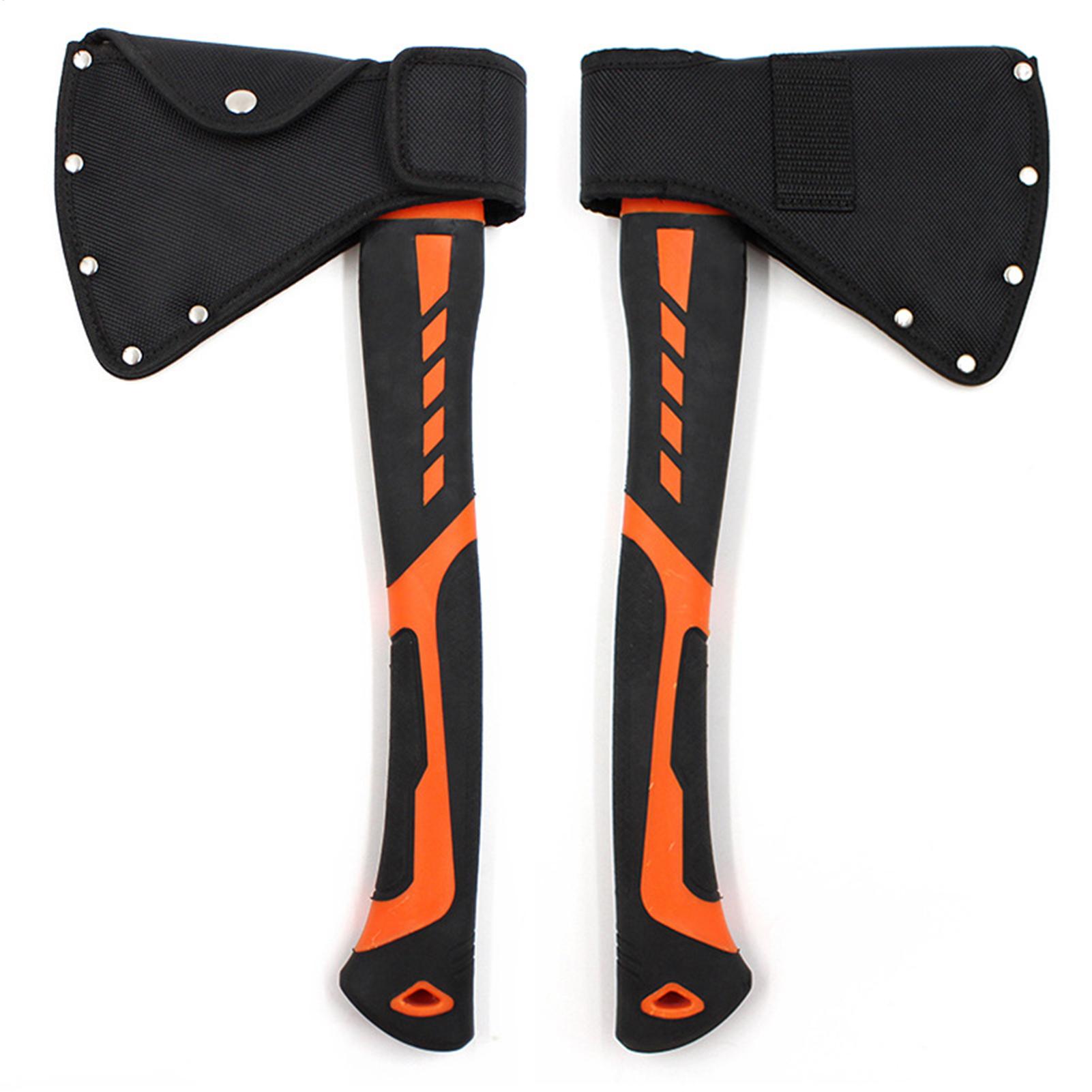 Camp Axe Hatchet - 斧ヘッドシース厚みのあるナイロン製小型斧ヘッドカバー金属バックル付き腰掛け可能な斧カバーキャンプ用斧用