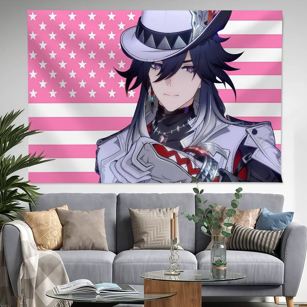 Outdoor Camping Usa - Ashveil Honkai スターレール USA 150x200cm 60x90cm