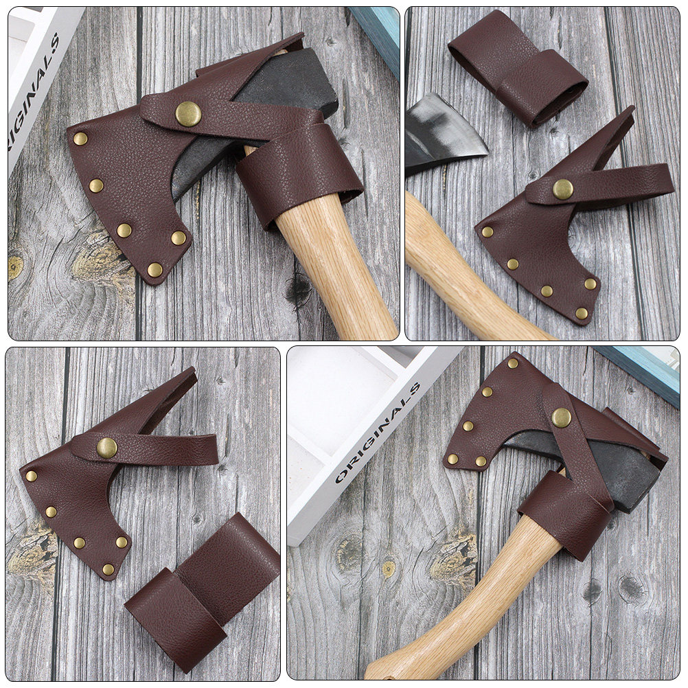 1セット 厚手の斧シース保護カバー アウトドアキャンプ用 斧 - Camp Axe Hatchet のレビューと価格