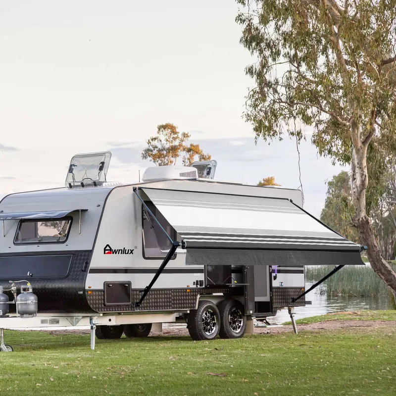 Awnlux手動操作式経済的なキャンプ・キャラバン用屋外オー - Outdoor Camp のレビューと価格