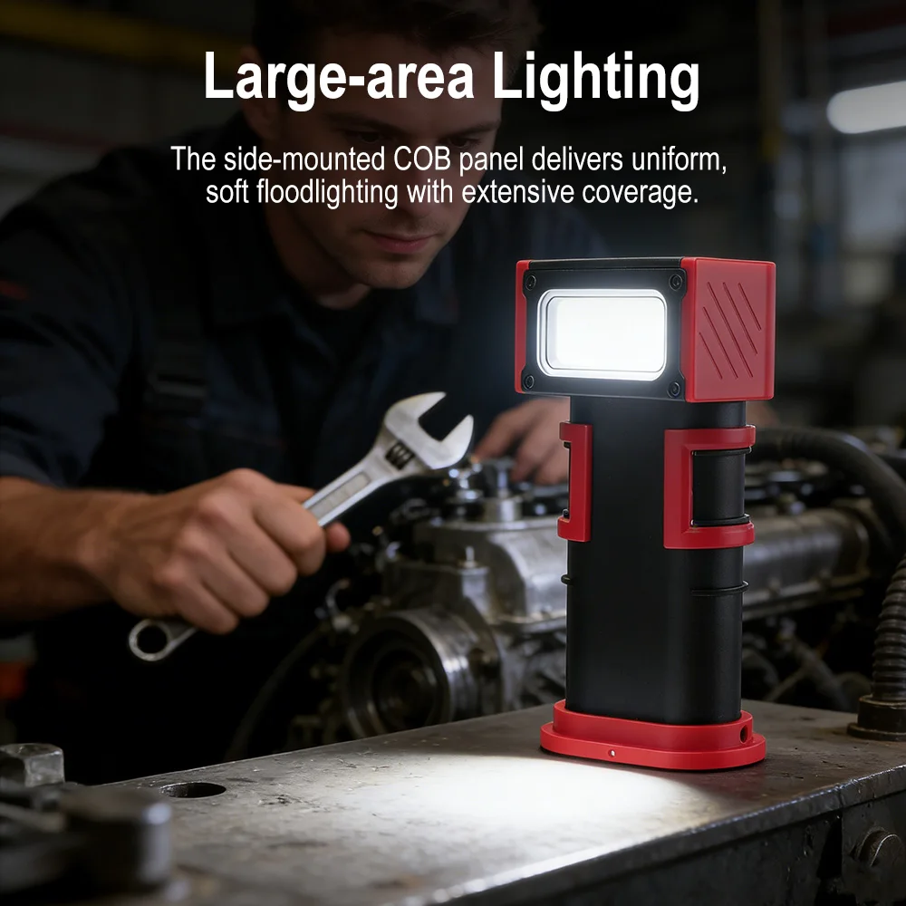 BORUiT COB LED ワークライト 1000LM T - Outdoor Camping Adventure Lamp のレビューと価格