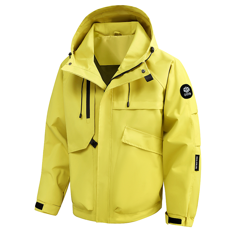 メンズ防水ハイキングジャケット ソフトシェル フード付き ウ - Outdoor Camping Jacket のレビューと価格