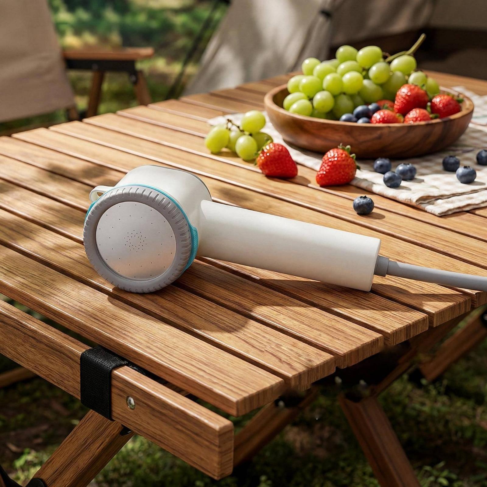 吸盤ベース付き携帯用電動シャワーキット、屋外ガーデンキャンプ - Outdoor Camping Kit のレビューと価格