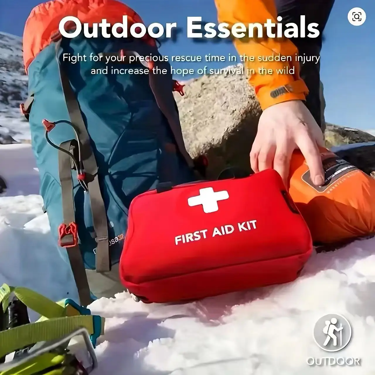 救急キット 医療用品 聴診器付き 包帯付き ポータブル緊急バ - Survival Kit のレビューと価格