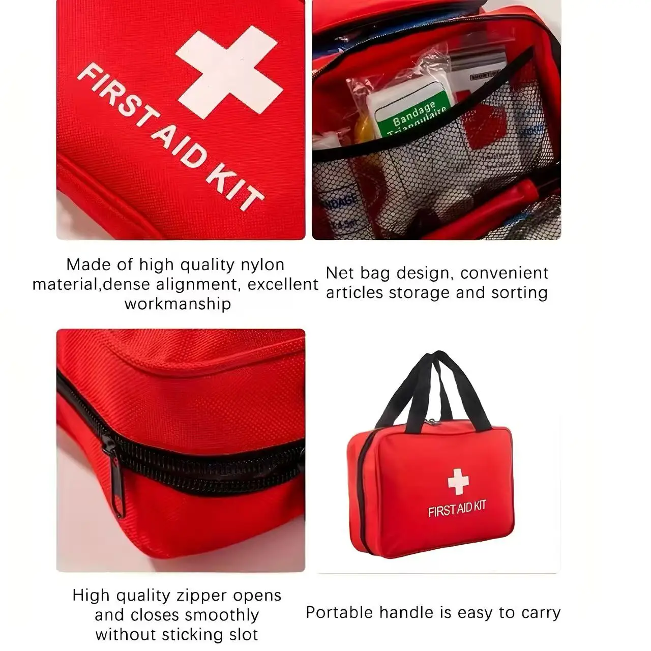 救急キット 医療用品 聴診器付き 包帯付き ポータブル緊急バ - Survival Kit のレビューと価格