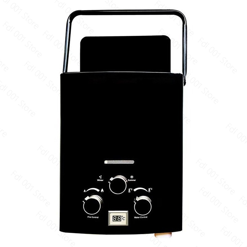 6L ポータブル タンクレス ガス給湯器 アウトドア キャン - Outdoor Camping Hot Water Shower のレビューと価格