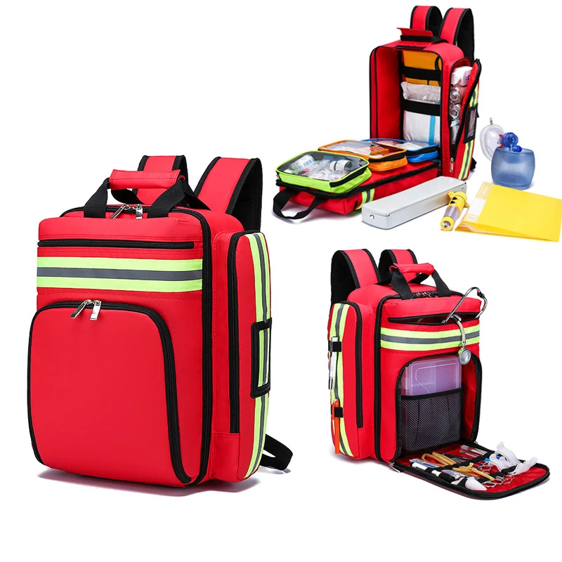大容量緊急救助バックパック、ディザスターリリーフバッグ、救急 - Survival Kit のレビューと価格