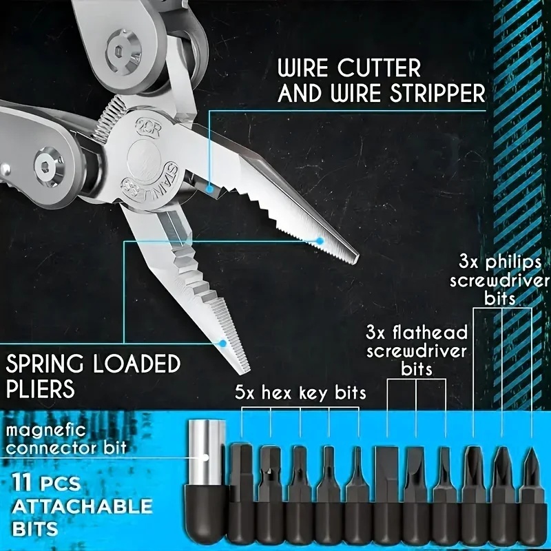 24in1マルチツール オールインワン多機能ギア ナイフ・プ - Camping Knife Multi-Tool のレビューと価格