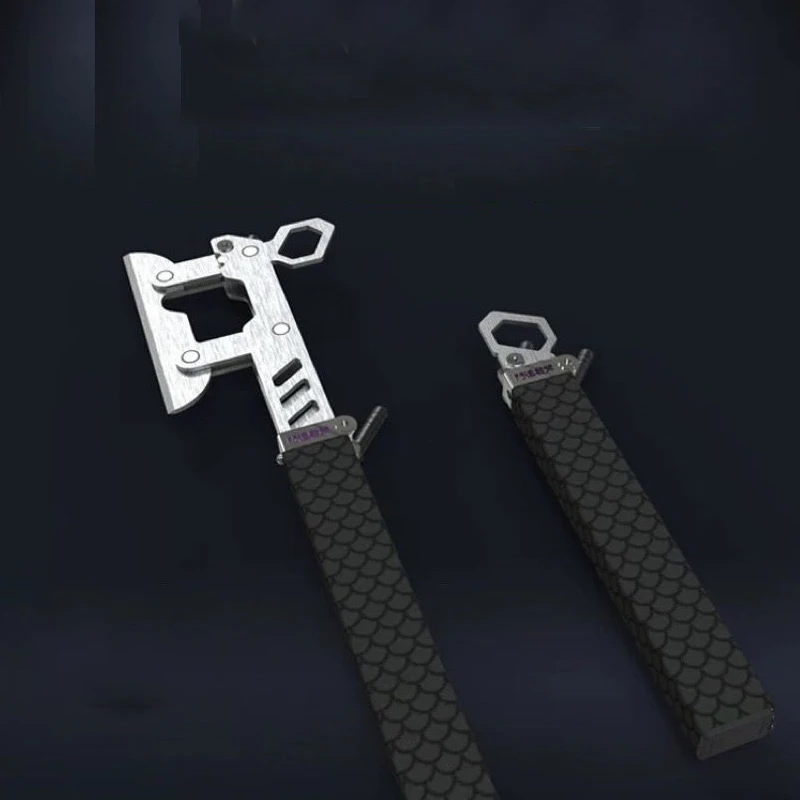 新しい多機能折りたたみ式高品質T型戦術斧、便利なキャンプサバ - Camp Axe Hatchet のレビューと価格