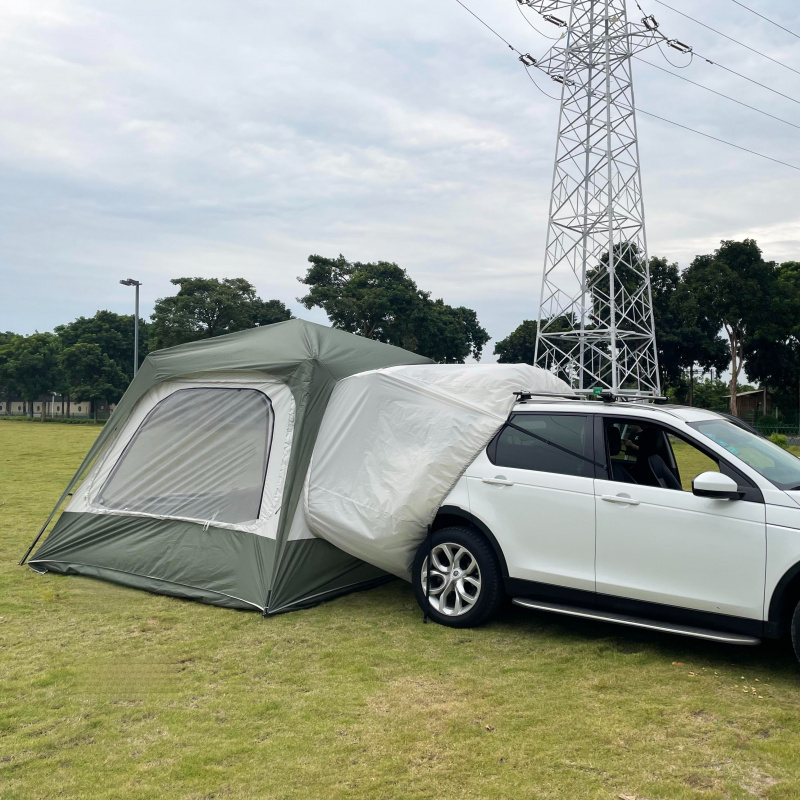 工場OEMポータブル折りたたみ式カールーフテント大容量屋外自 - Outdoor Camping Van Tent のレビューと価格