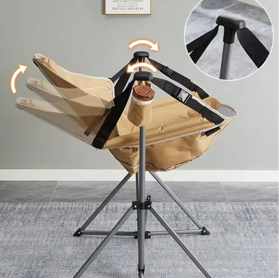 軽量で持ち運び可能なアウトドアキャンプ用ロッキングチェア、折 - Outdoor Camping Rocking Chair のレビューと価格