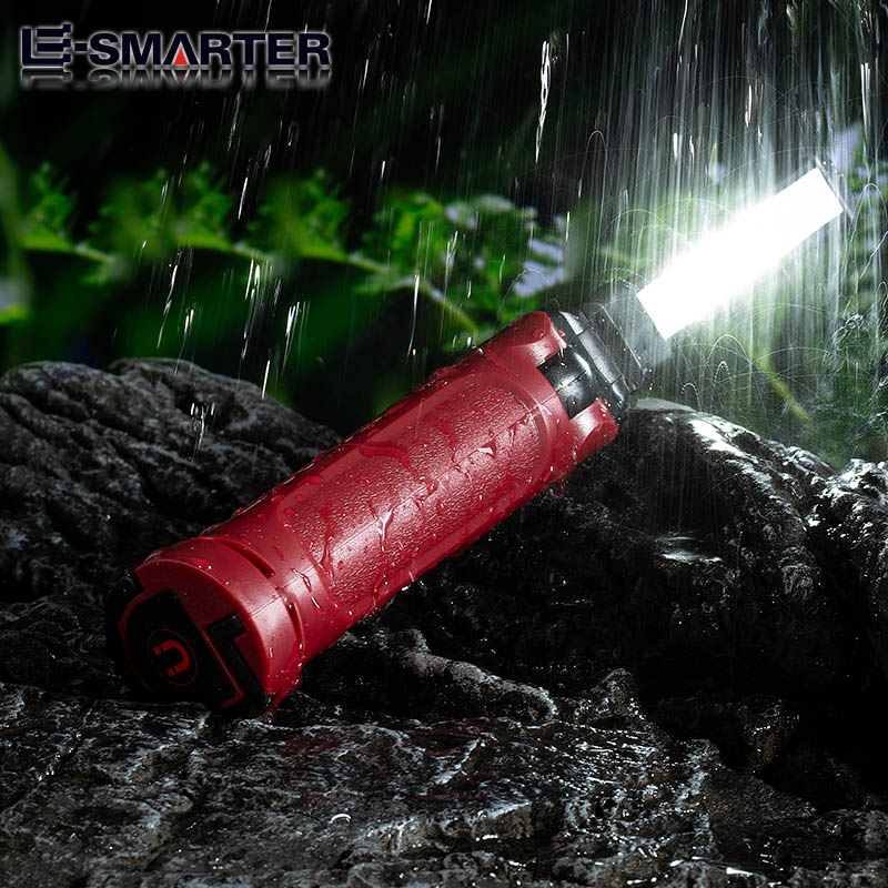 COB LED ワークライト充電式折りたたみ懐中電灯屋外キャ - Outdoor Camping Adventure Lamp のレビューと価格