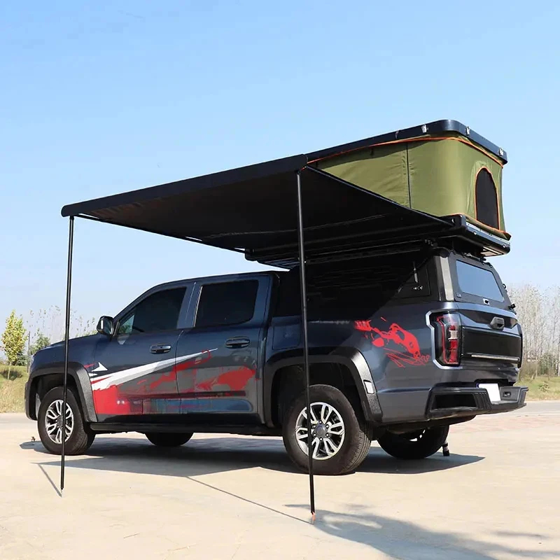 折りたたみ式屋外キャンピングバンカーオーニング、トラベルルー - Outdoor Camping Van Tent のレビューと価格