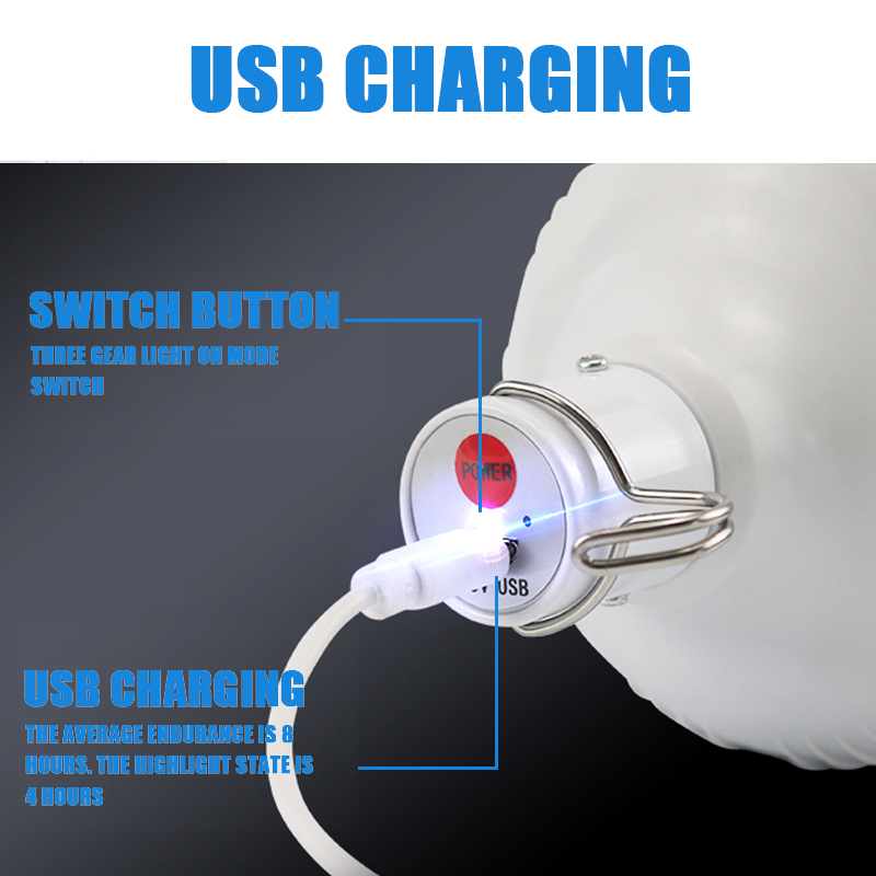 ポータブル屋外バーベキューキャンプライト USB 充電式ラン - Outdoor Camping Adventure Lamp のレビューと価格