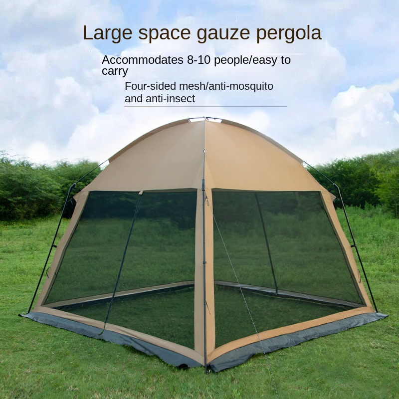 卸売屋外用シングルポータブル日よけテント、持ち運び可能な防虫 - Outdoor Camping Gazebo のレビューと価格