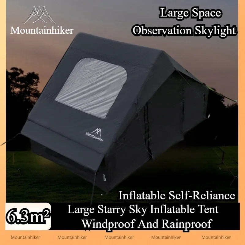 マウンテンハイカー特大インフレータブルテント 3～6人用ファ - Outdoor Camping Gazebo のレビューと価格