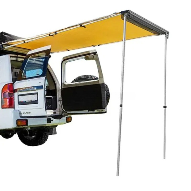 カスタムロゴ入り日よけカーオーニングサイド屋外防水キャンプキ - Outdoor Camping Van Tent のレビューと価格