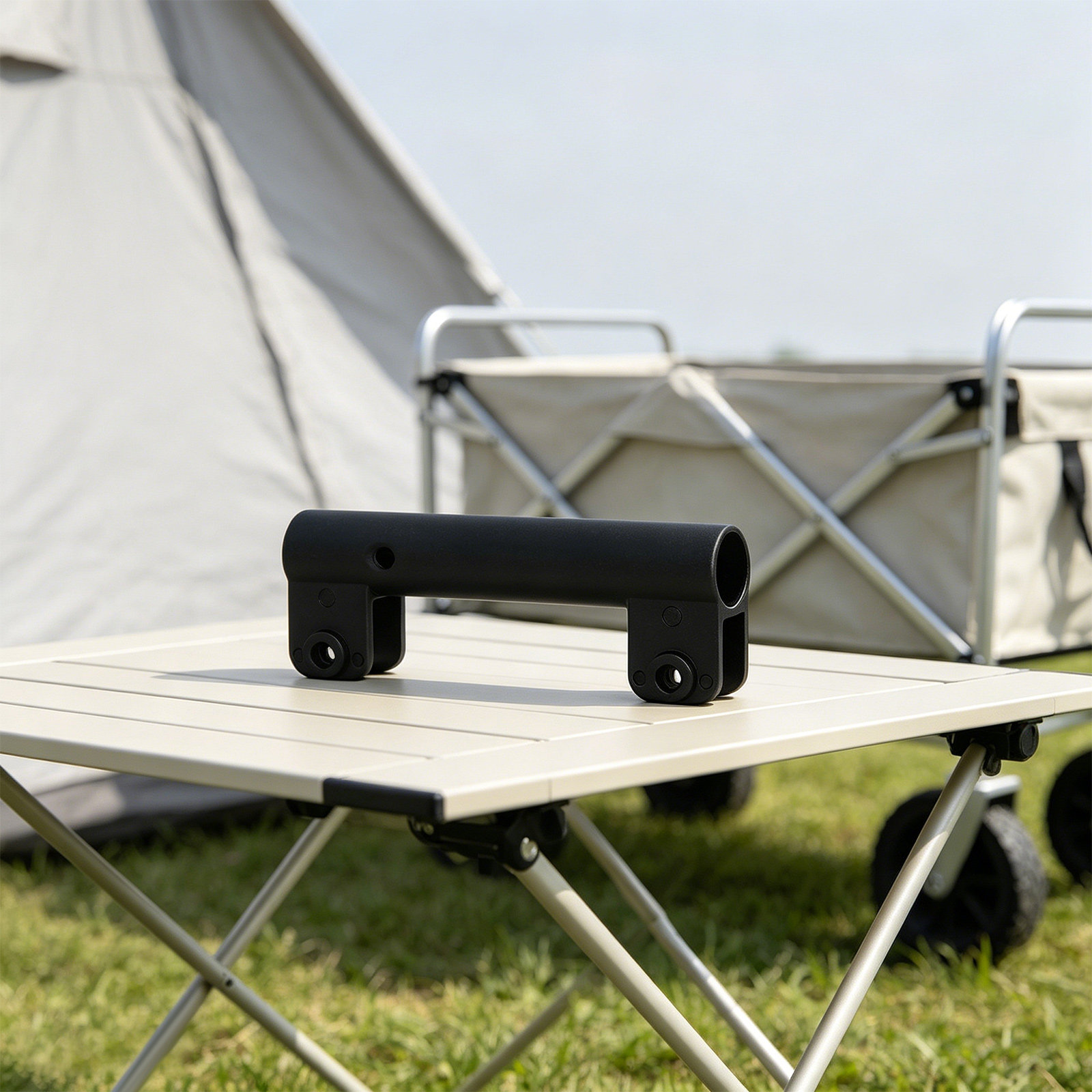 2個入り折りたたみ式キャンプトロリーハンドル、ワゴンカート用 - Outdoor Camping Gear のレビューと価格