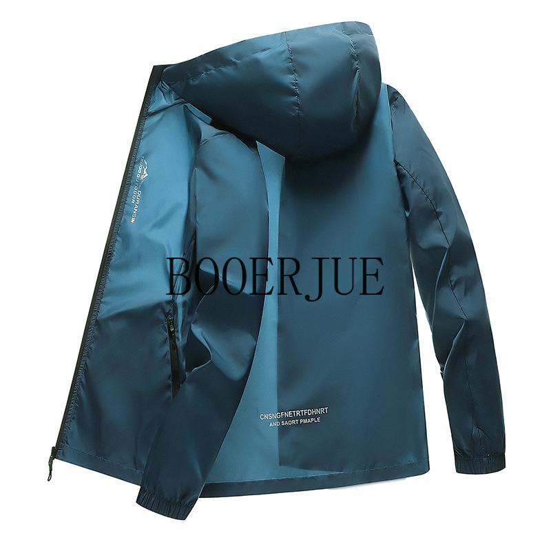 アウトドアハイキングスポーツ夏メンズ防水ハイキングジャケット - Outdoor Camping Jacket のレビューと価格