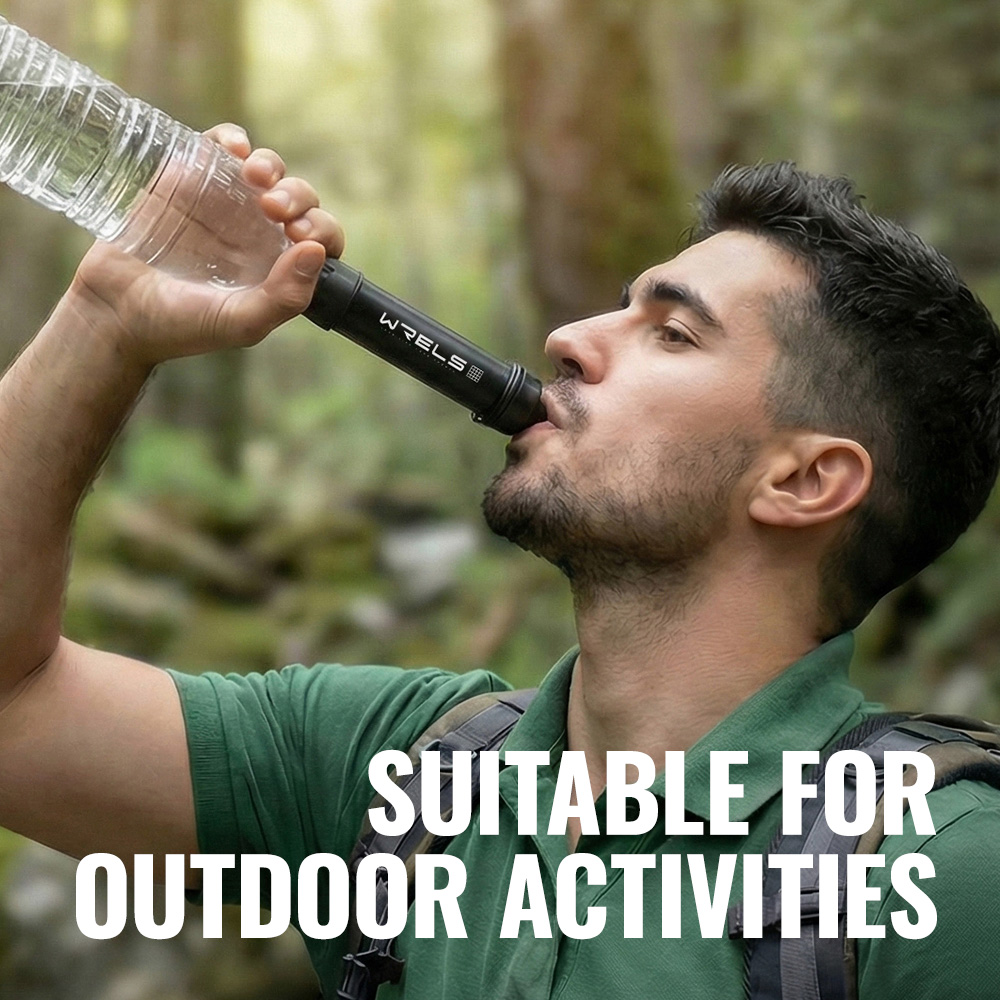 WRELS 屋外浄水器 ポータブル 直飲みミニ浄水器 屋外緊 - Survival Kit のレビューと価格