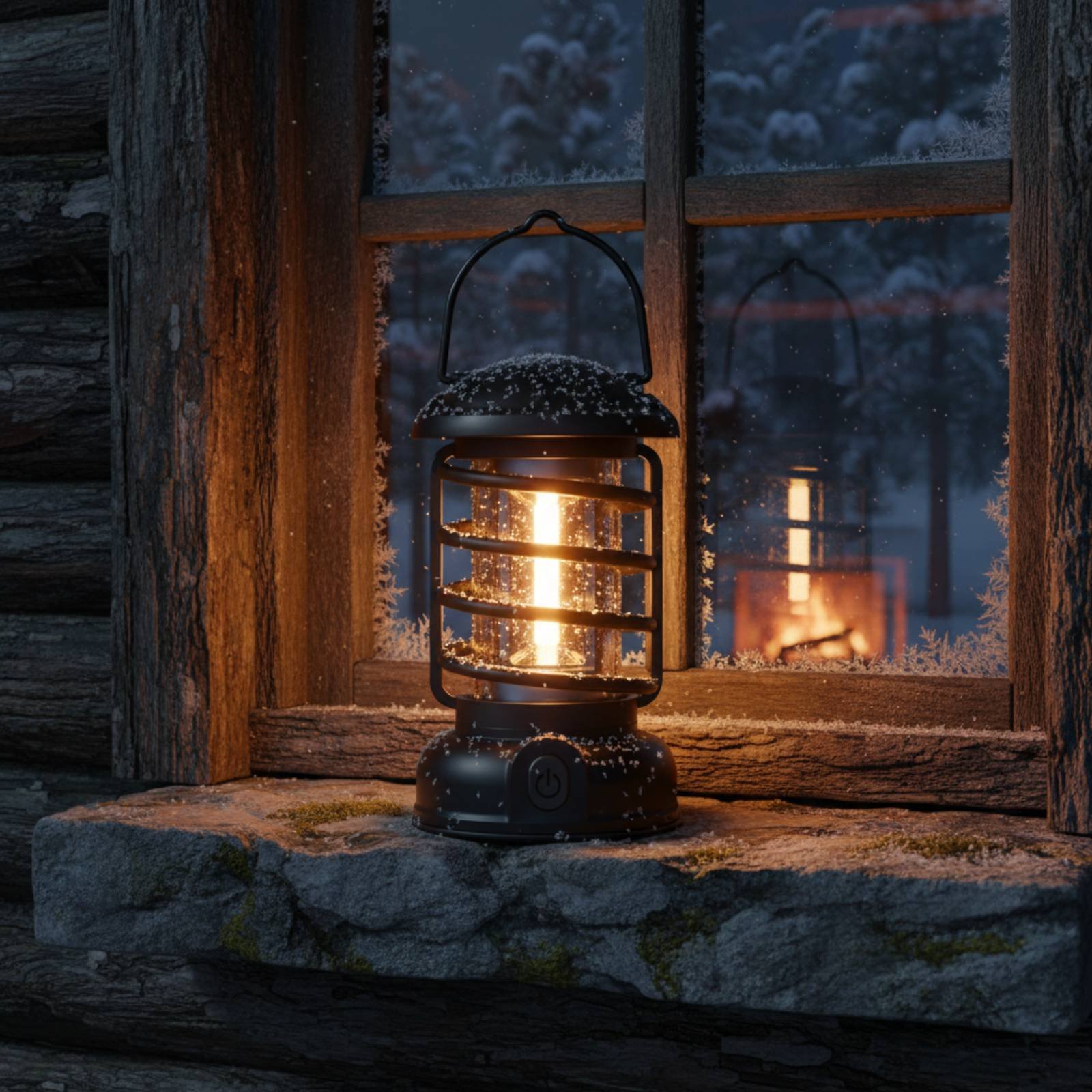 レトロキャンプランタン双方向電源ヴィンテージデザイン発光コン - Outdoor Camping Lantern のレビューと価格