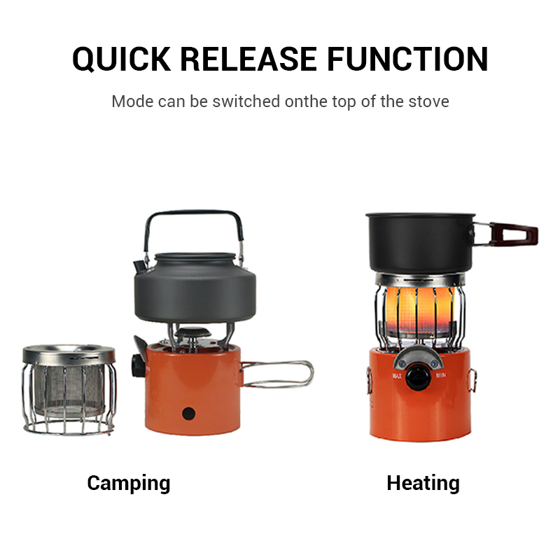 WESTTUNE 2 in 1 暖房ストーブ屋外多機能調理炉 - Outdoor Camping Gas Heater のレビューと価格