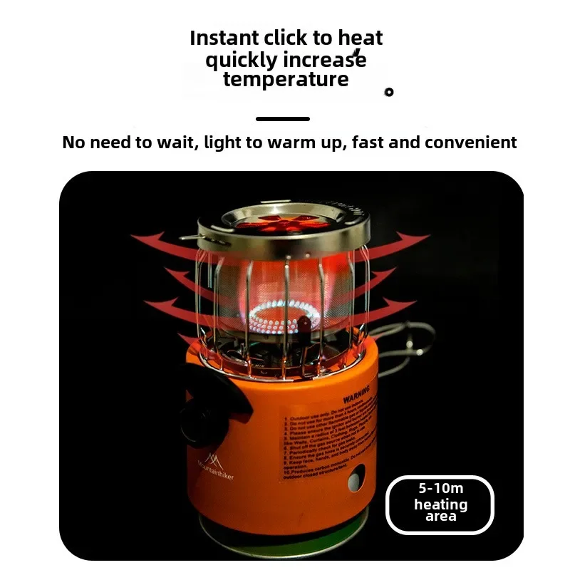 MOUNTAINHIKER ポータブル 2000W ガスヒー - Outdoor Camping Gas Heater のレビューと価格