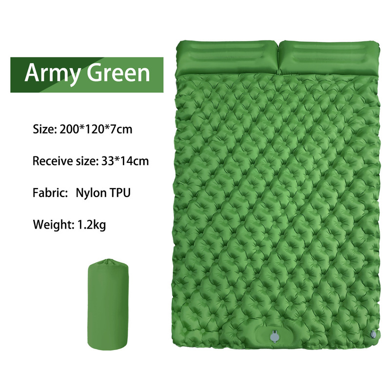 自動膨張式フットプレスキャンプマット厚い TPU 耐湿性ポー - Outdoor Camping Gazebo のレビューと価格
