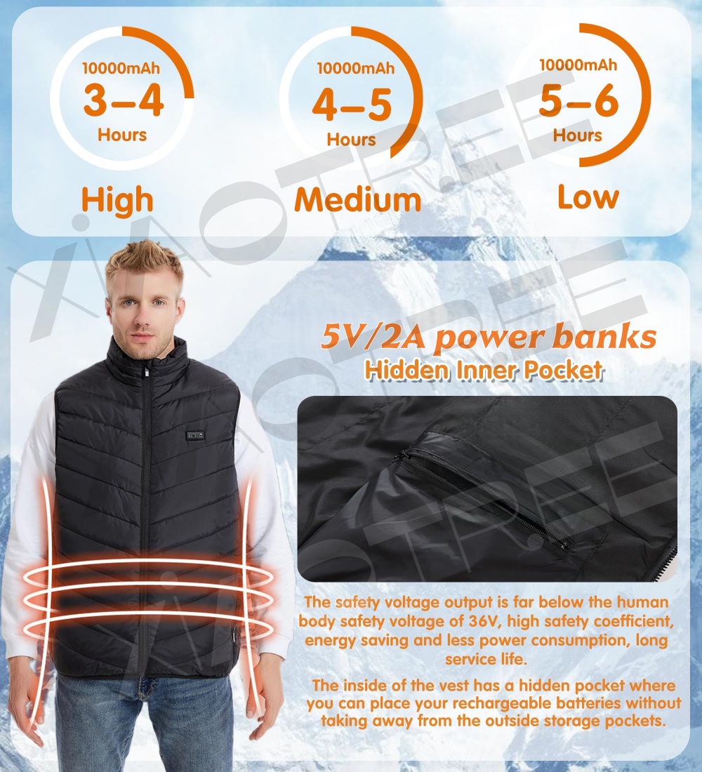 28/9エリア加熱ベスト メンズ レディース 電熱ジャケット - Outdoor Camping Jacket のレビューと価格