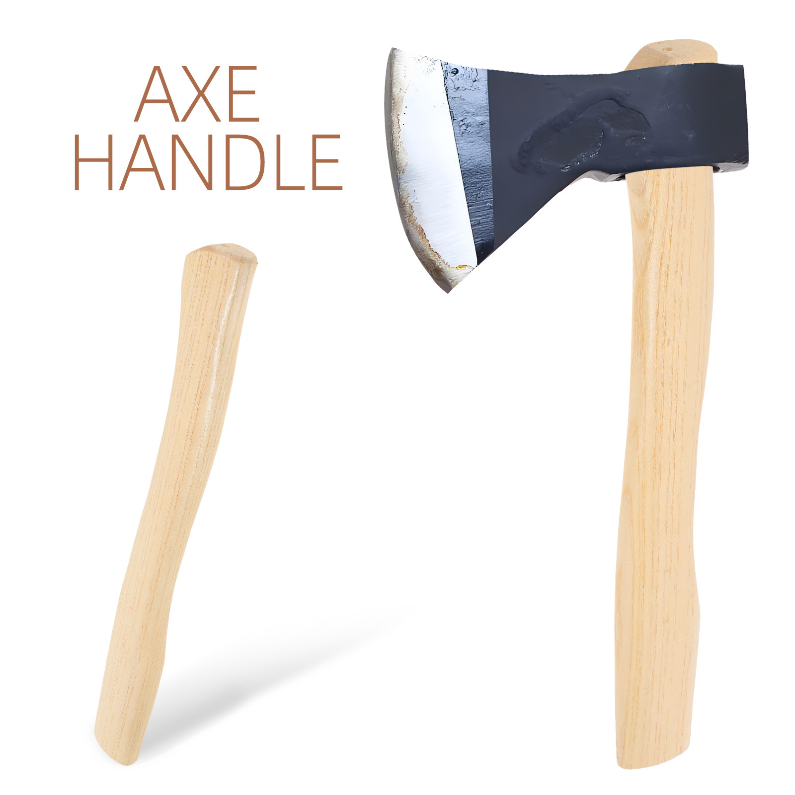 硬材斧柄交換用、人間工学に基づいたデザイン、キャンプ用斧、薪 - Camp Axe Hatchet のレビューと価格