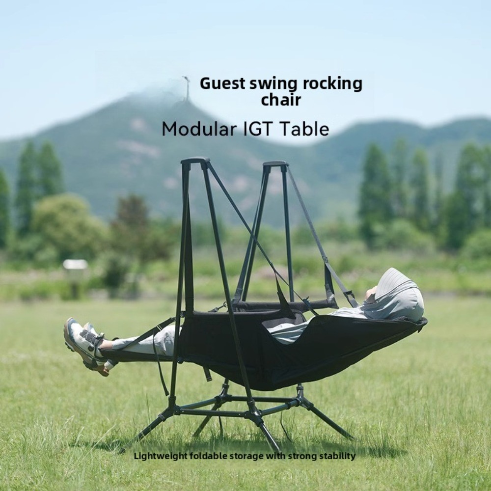 【HOT】アウトドアキャンプ折りたたみスイングチェアパティオ - Outdoor Camping Rocking Chair のレビューと価格