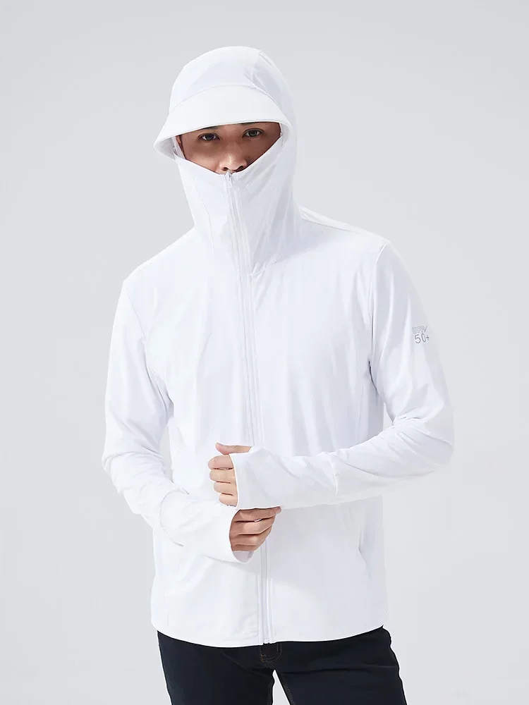 夏 UPF 50 + UV 日焼け防止スキンコート男性超軽量 - Outdoor Camping Jacket のレビューと価格