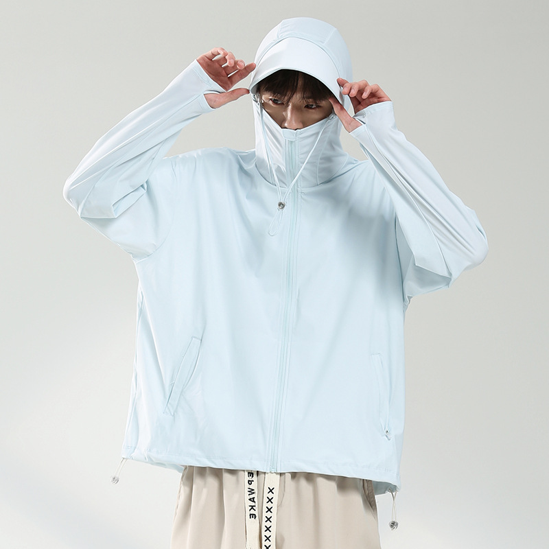 メンズ・レディースジャケット 夏用 クールで通気性のある大き - Outdoor Camping Jacket のレビューと価格