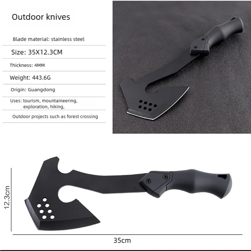 滑り止めハンドル付き斧 - キャンプ用山岳斧、多機能サバイバ - Camp Axe Hatchet のレビューと価格