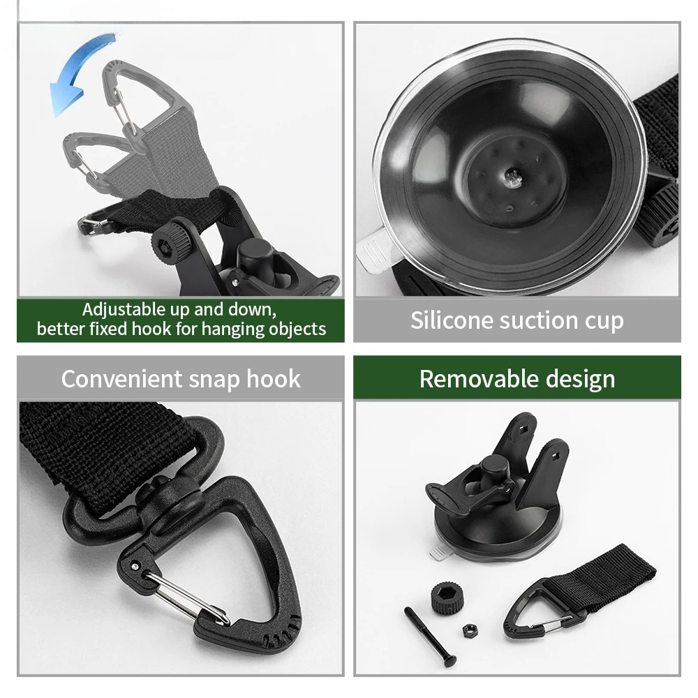 2/4個入り 車用テント吸盤バックル サイドオーニングアンカ - Outdoor Camping Van Tent のレビューと価格