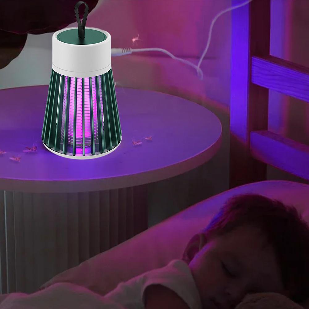 電気蚊キラーランプ USB 充電式ハエザッパー紫 UV ライ - Outdoor Camping Gazebo のレビューと価格
