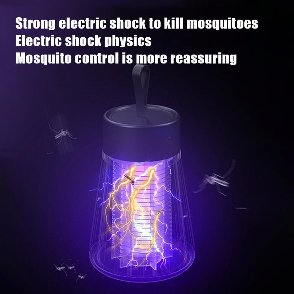 電気蚊キラーランプ USB 充電式ハエザッパー紫 UV ライ - Outdoor Camping Gazebo のレビューと価格