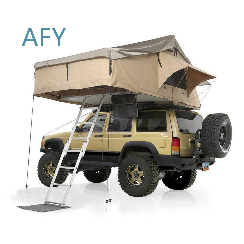 自動折りたたみ式ルーフトップテント、クイックオープン、屋外キ - Outdoor Camping Van Tent のレビューと価格
